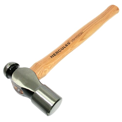 Hercules Ballpein Hammer Hickory Handle 12oz