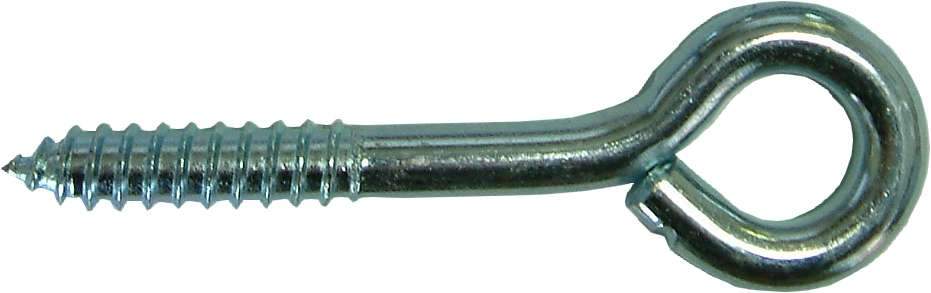 Hindley Screw Eye - Zinc Plated #414 3 x 3/16 inch