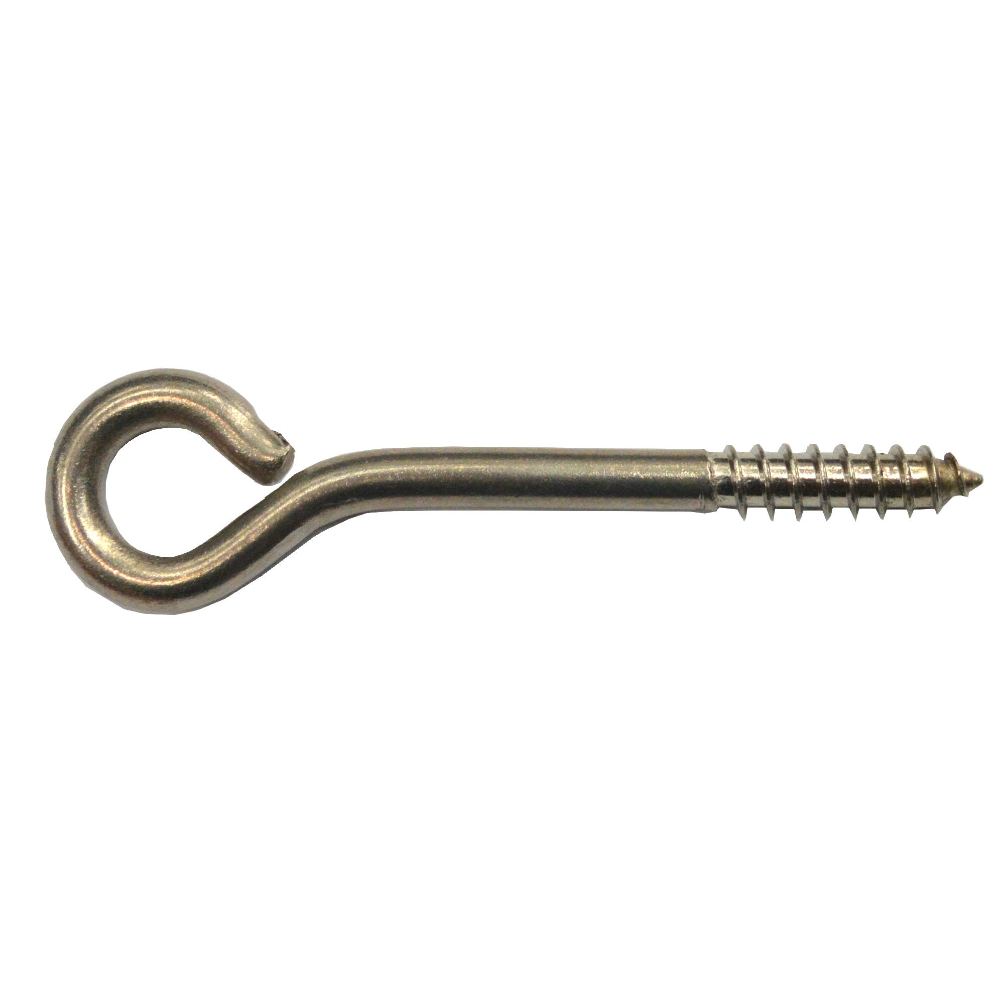 Hindley Screw Eye - Stainless Steel #1101SS 3-3/4 x 1/4 inch