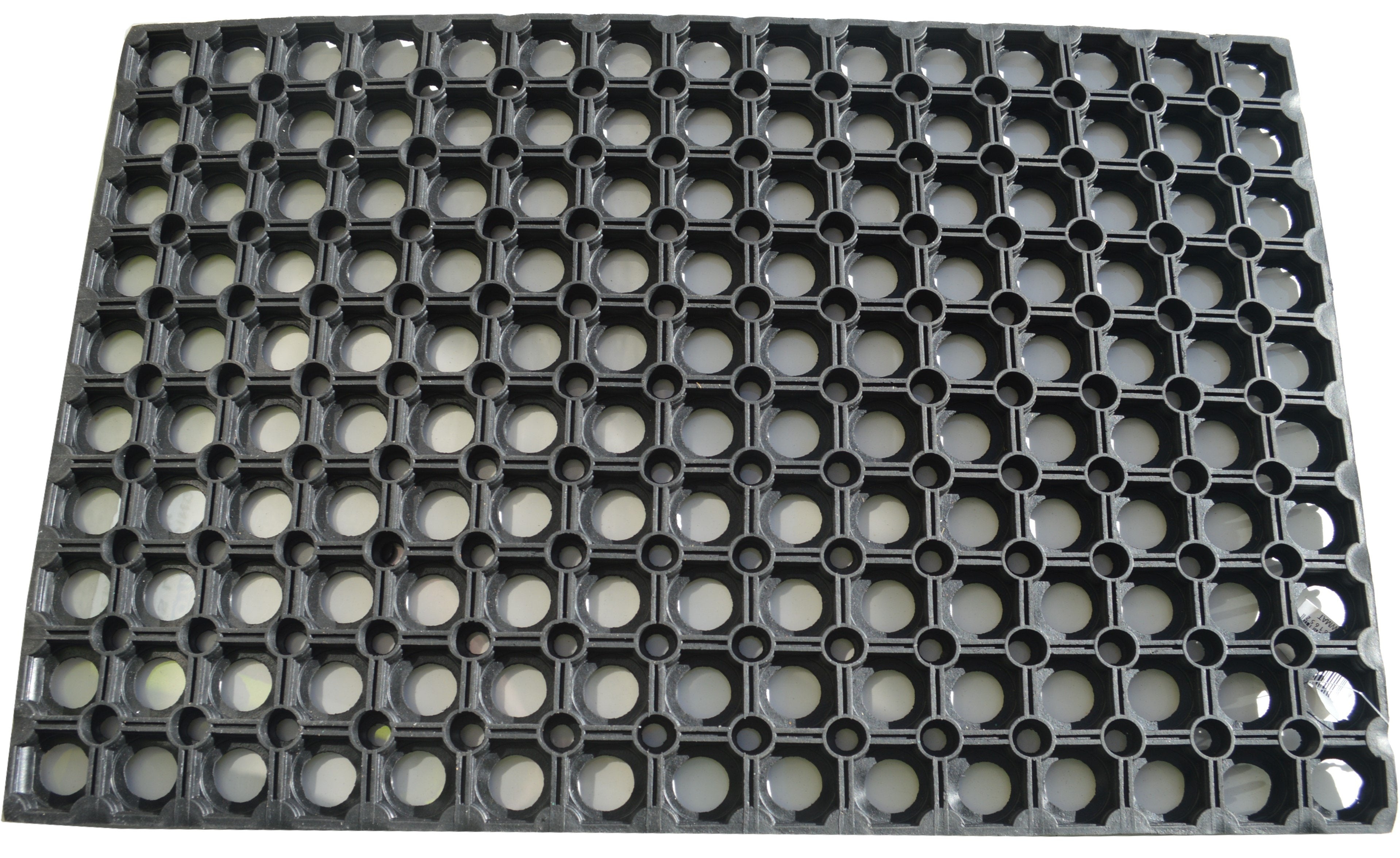 Xcel Door Mat - Rubber Hollow Rings 600mm x 400mm