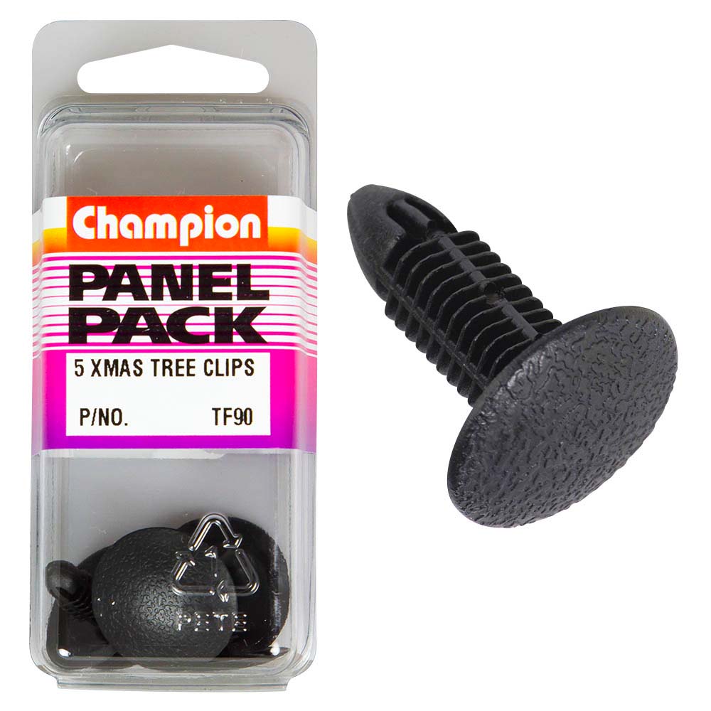 Champion Xmas Tree Clips Pack of 5