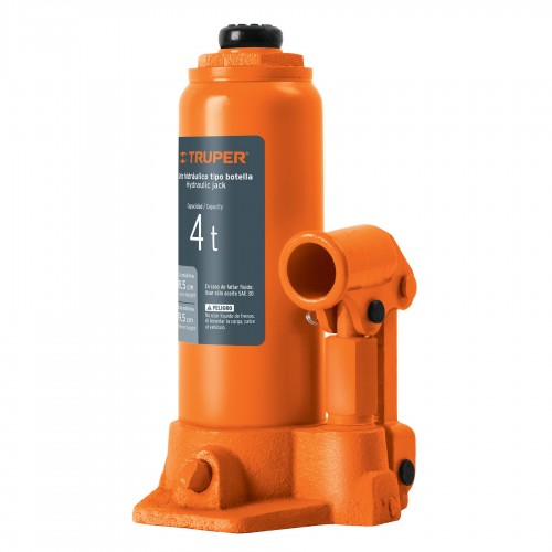 Truper Hydraulic Bottle Jack 4 Ton