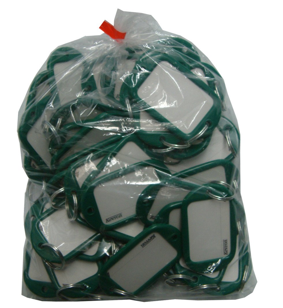 Kevron Key Tag Jumbo 50-pce Bag Green