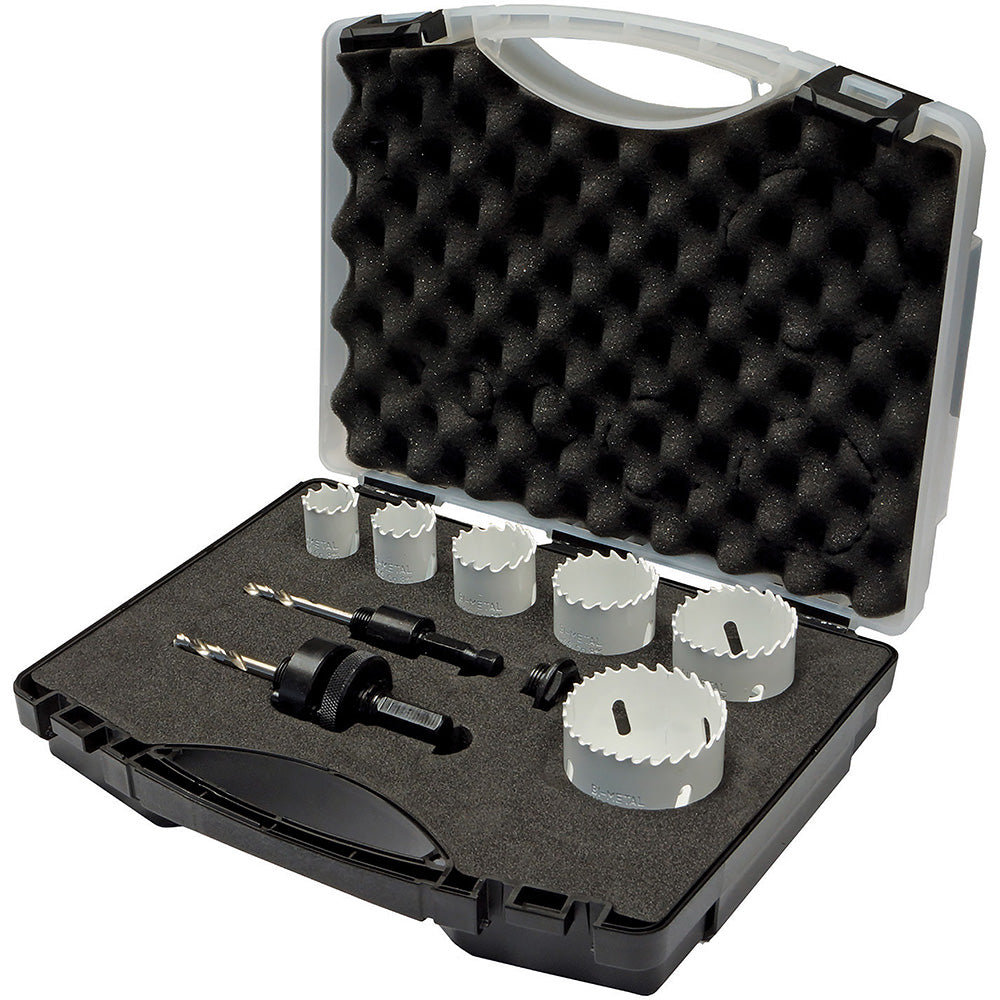 Unikut 9Pc Bi-Metal Holesaw Set - Locksmith