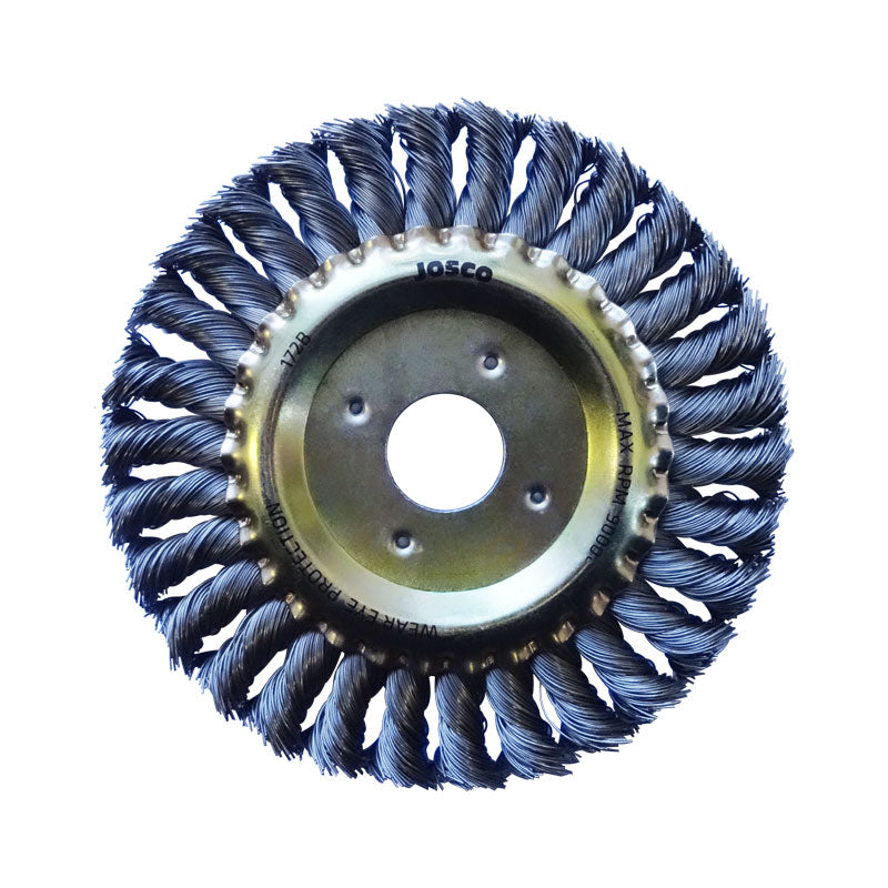 Josco Brush Wheel Tk30 150X1Rxmb 0.50mm Stainless 316