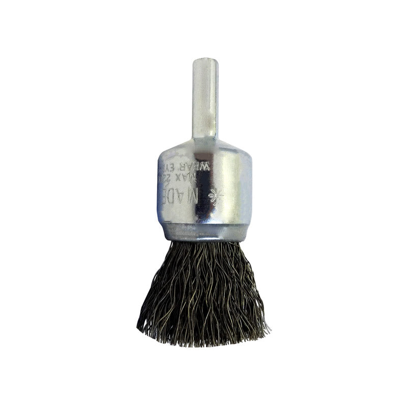 Josco Brush Cup Cr Stl 25.6mm 3mm Shk