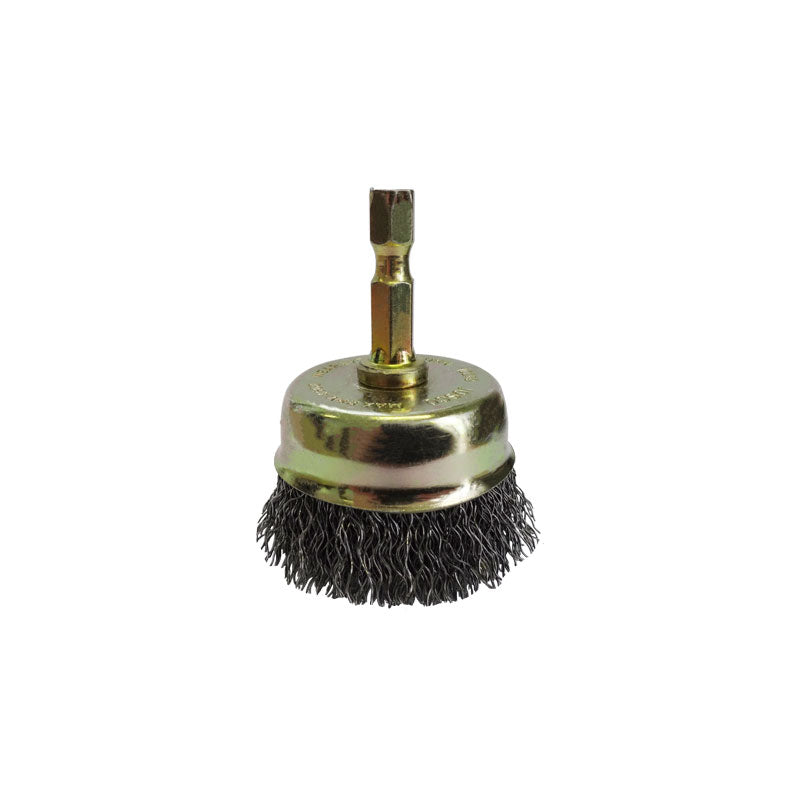 Josco Brush Cup Cr 50mm 6.3 mm Hex Spindle