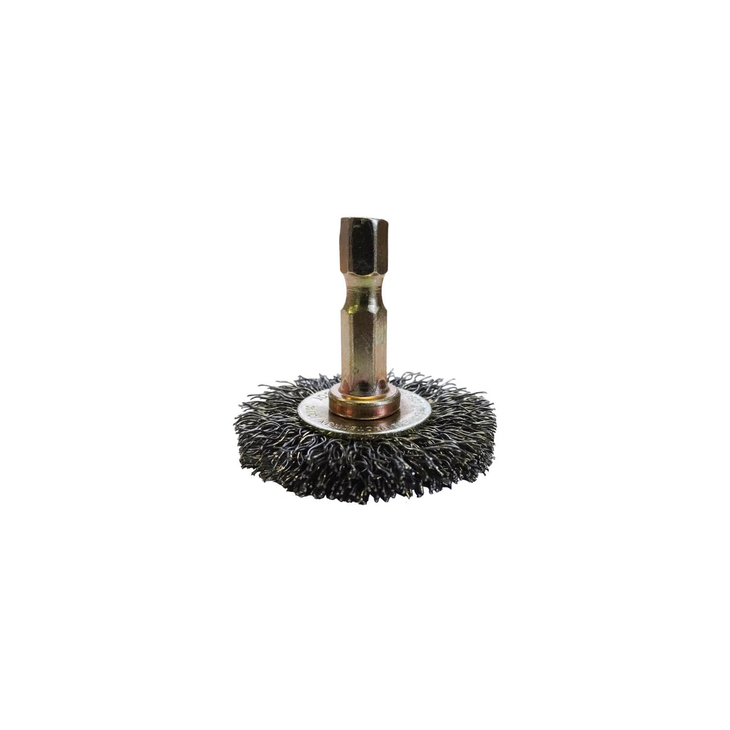 Josco Brush Wheel Cr 40 X 5 6.3mm Hex Spindle 0.30mm