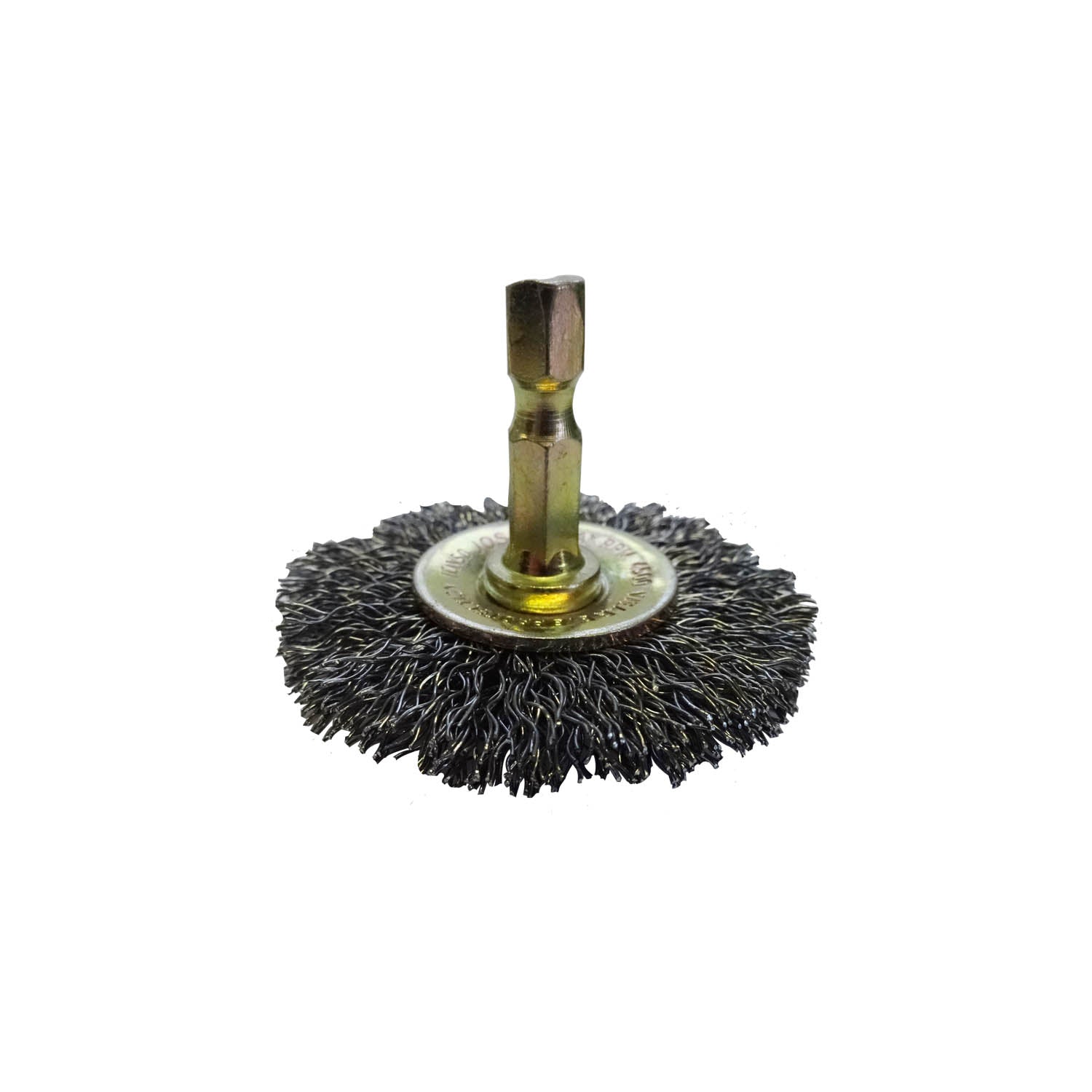 Josco Brush Wheel Cr 50X7 6.3mm Hex Spindle 0.30mm