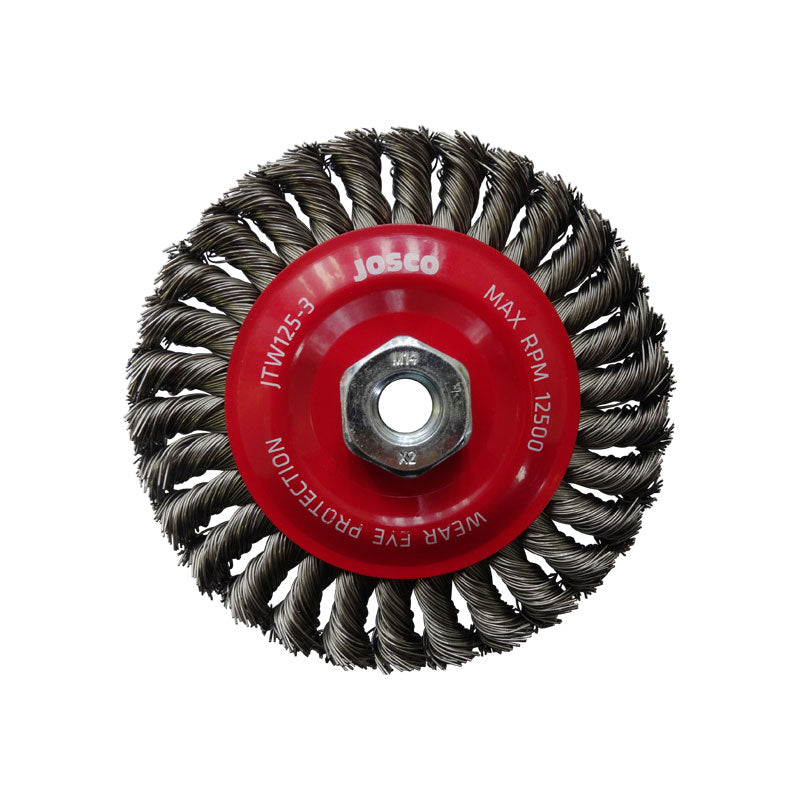 Josco Brush Wheel Tk30 125X1Rxm14 0.50mm