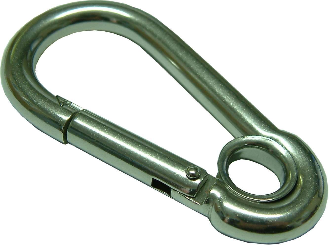 Xcel Karabiner Pear Shape with Eye Stainless Steel #2450X 60mm x 6mm