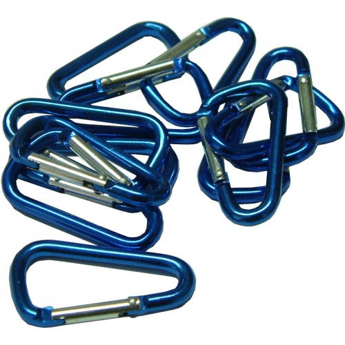 Xcel Karabiner D Type Aluminium 50mm x 5mm