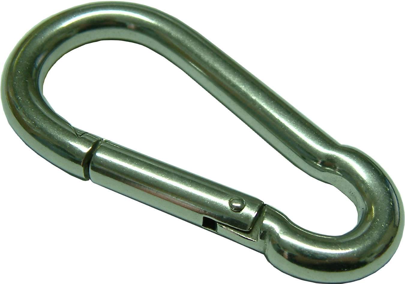 Xcel Karabiner Pear Shape Stainless Steel #S2450 50mm x 5mm