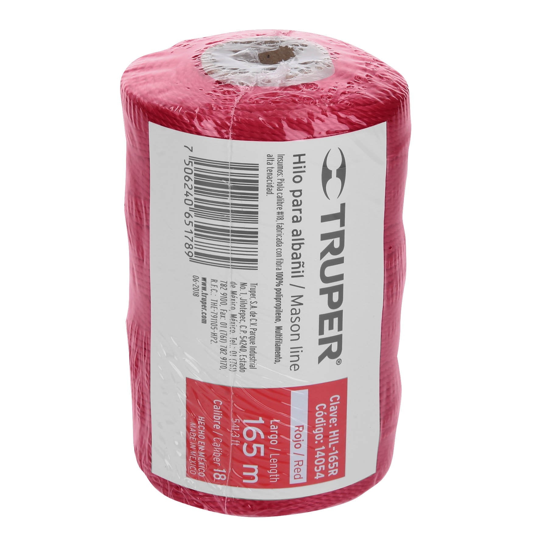 Truper Builders Line - Red 165m