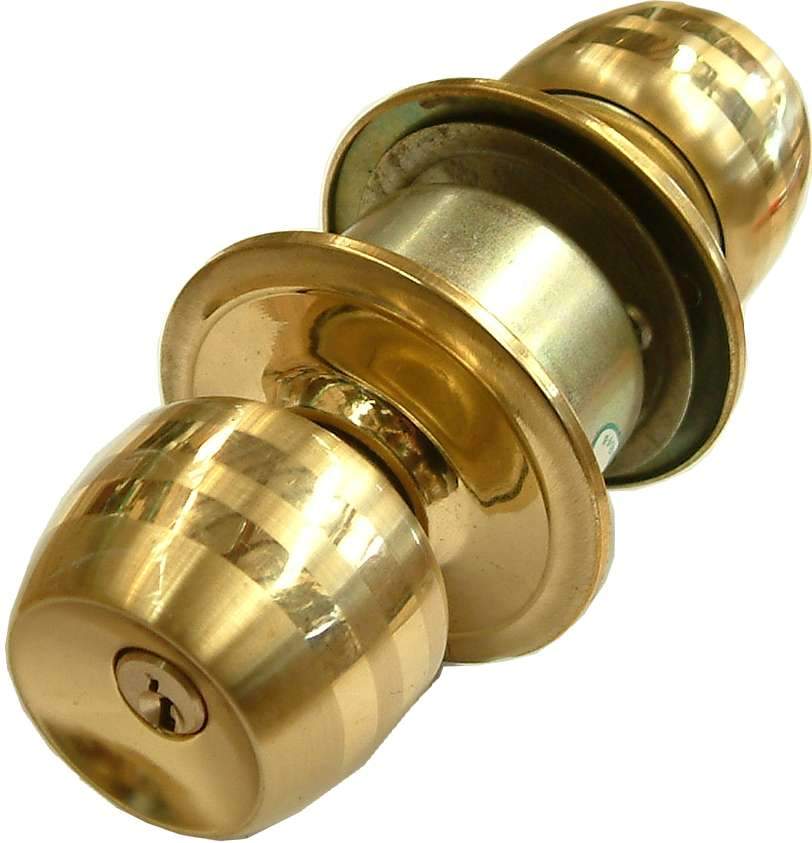 Tri-Circle Entrance Lockset PB