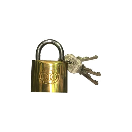 Tri-Circle 266 Brass Padlock 63mm Boxed