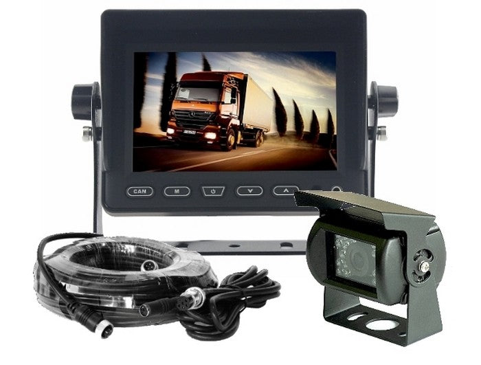 Mongoose 5in Rear View System - 3 Camera input