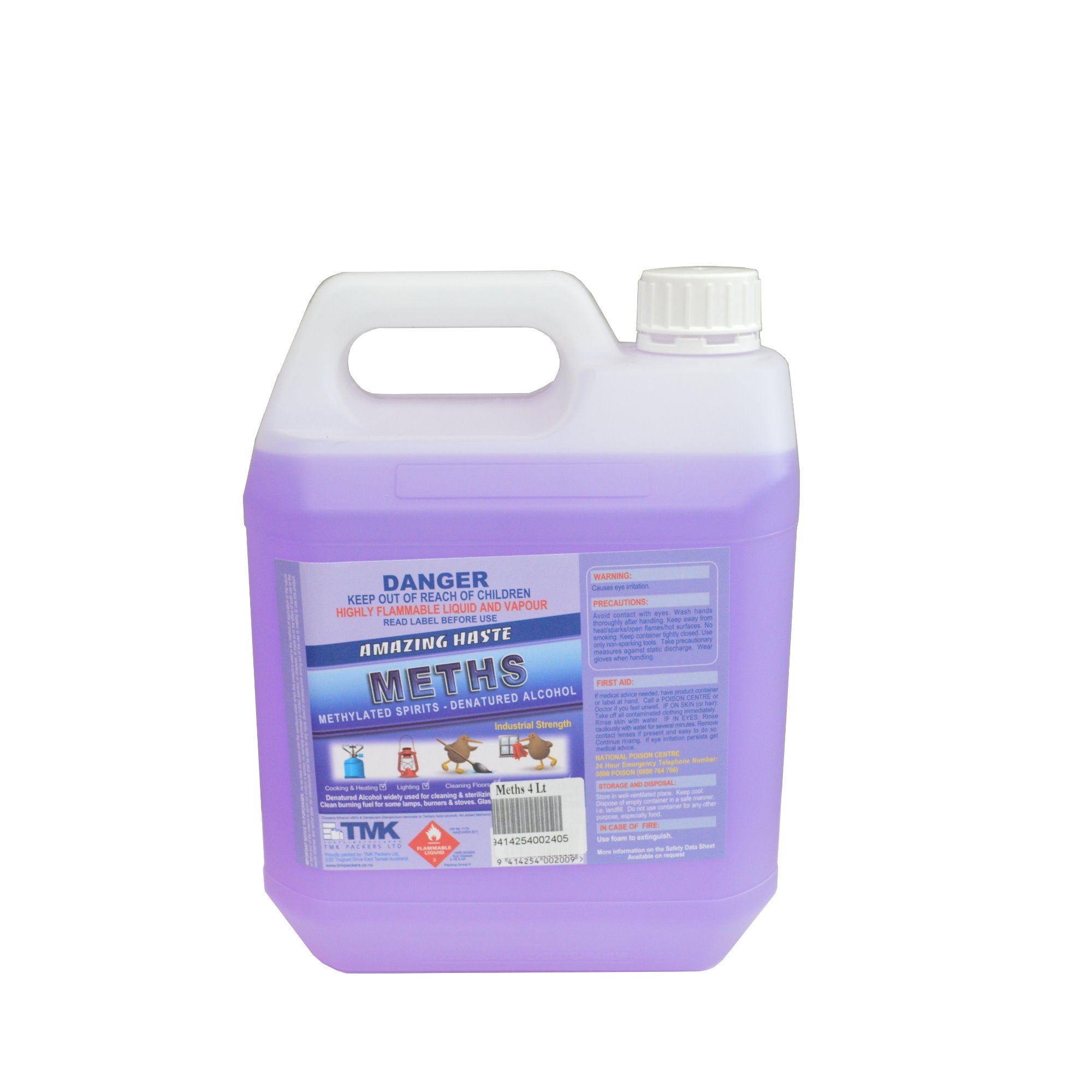 TMK Methylated Spirits 4L