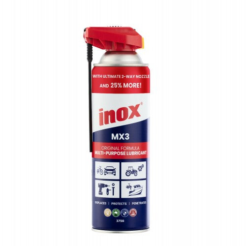 inox inOX - MX3 LUBRICANT - 2 Way Nozzle375g Aerosol