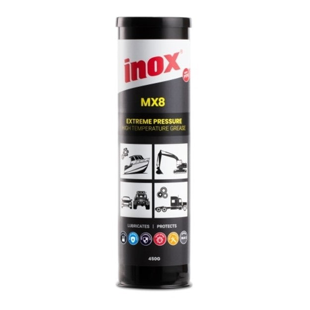 inox MX8 PTFE Extreme Pressure & High Temperature Grease - Cartridge 450gm