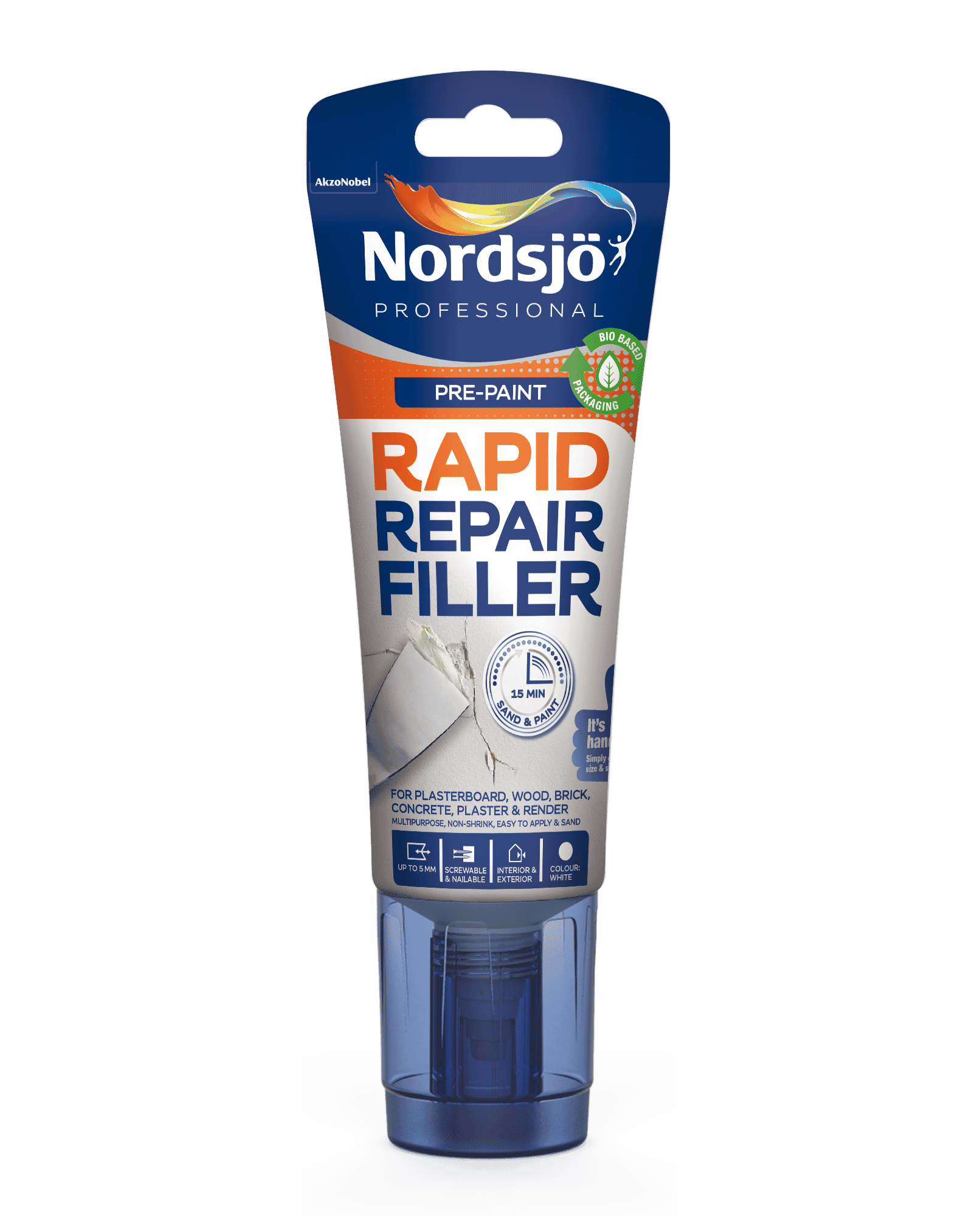 Nordsjo Professional Rapid Repair Filler 330gr Tube