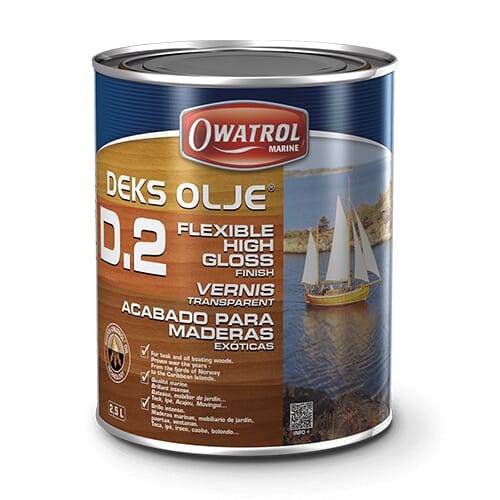 Owatrol Deks Olje #2 Gloss Top Coat 2.5L