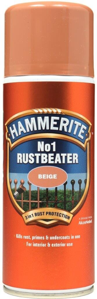 Hammerite #1 Rustbeater 400ml Aerosol Beige