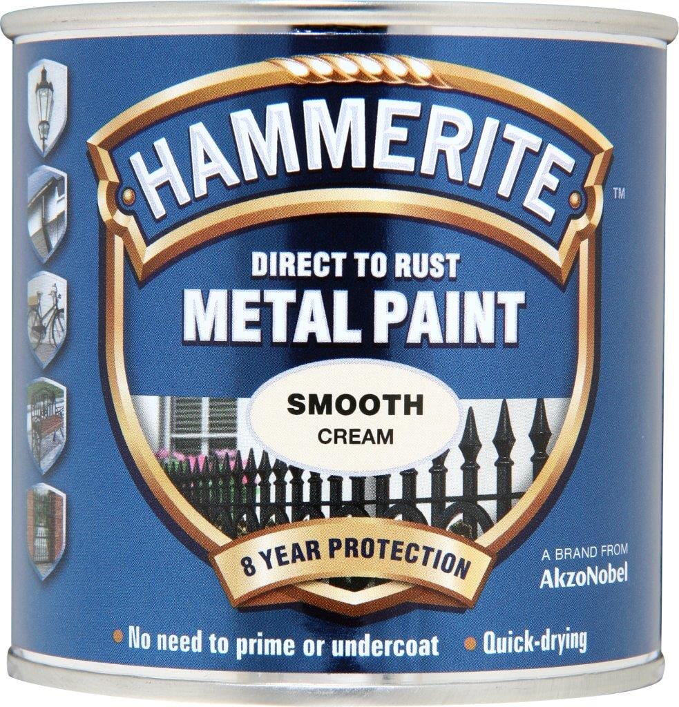 Hammerite Smooth 250ml Cream