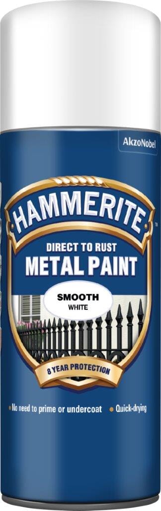 Hammerite Smooth 400ml Aerosol White