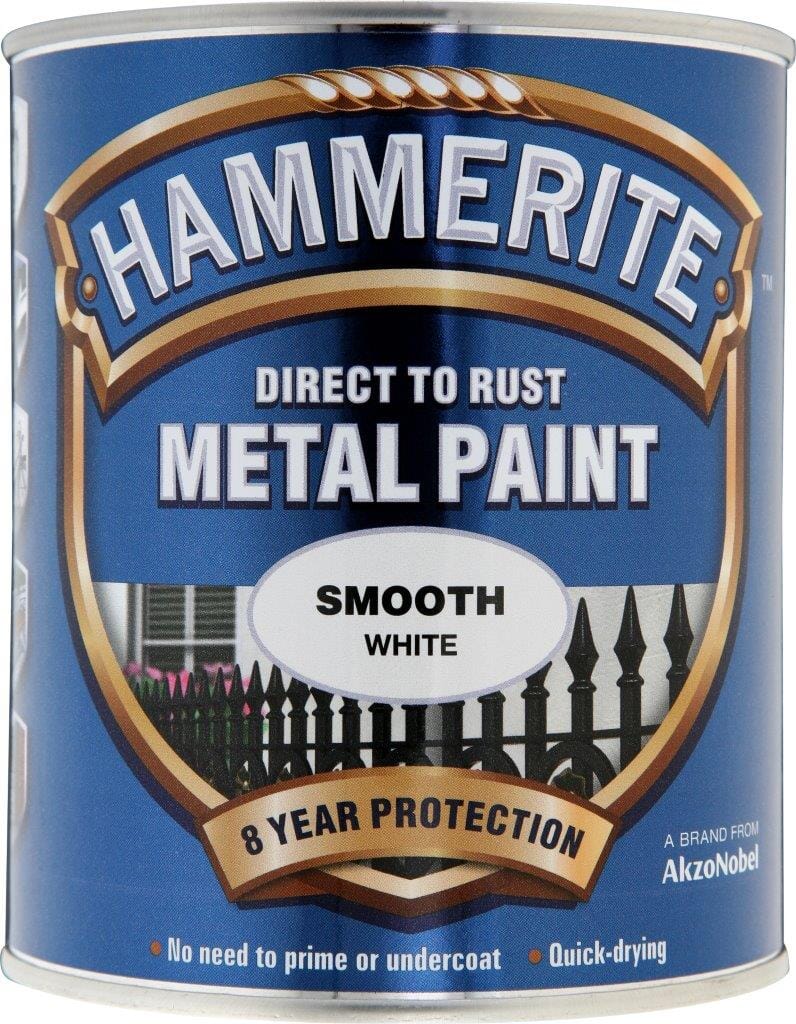 Hammerite Smooth 750ml White