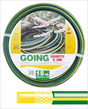 Adflex Plastic Garden Hose 12mm x 15m Going