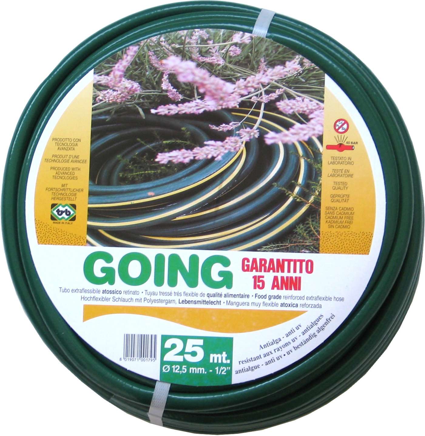 Adflex Plastic Garden Hose 12mm x 100m Going