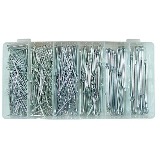 Worldwide KB2829 Cotter Pin 555pc 6 Sizes