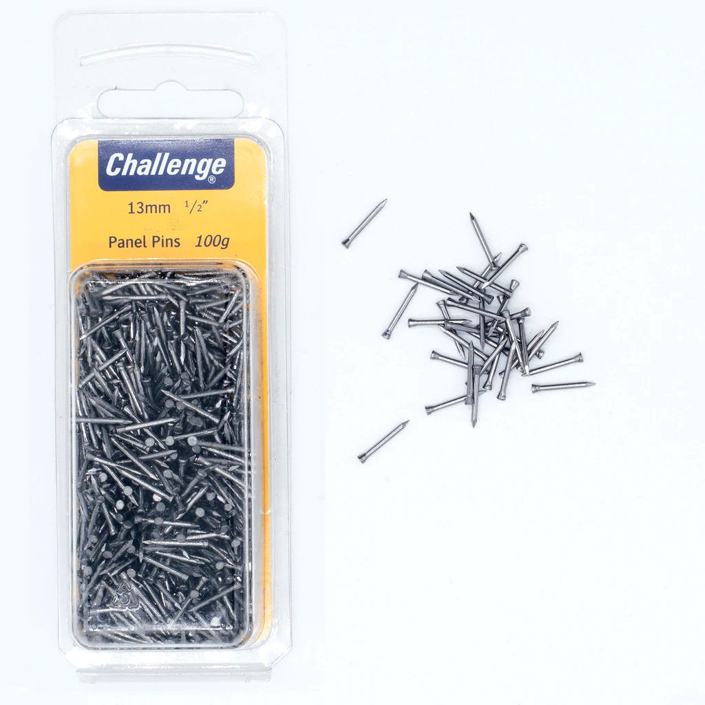 Challenge Panel Pins - 100gm Blister Pack 13mm