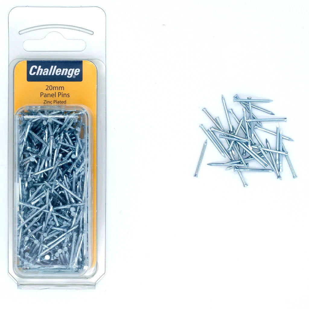 Challenge Panel Pins - 125gm Blister Pack 20mm