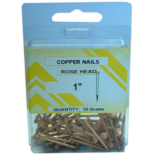 Prepax Copper Boat Nails 50gm 25mm