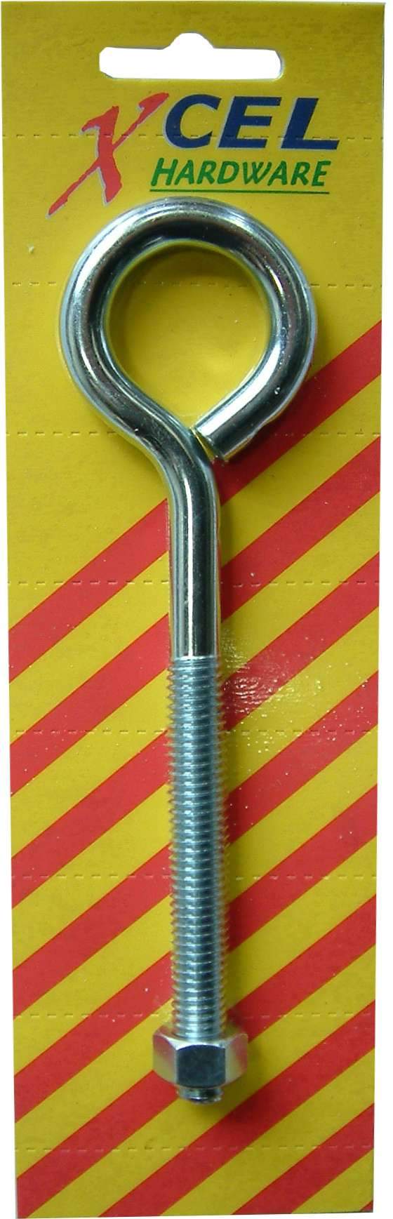 Xcel Eye Bolt & Nut ZP 150mm x 10mm Carded