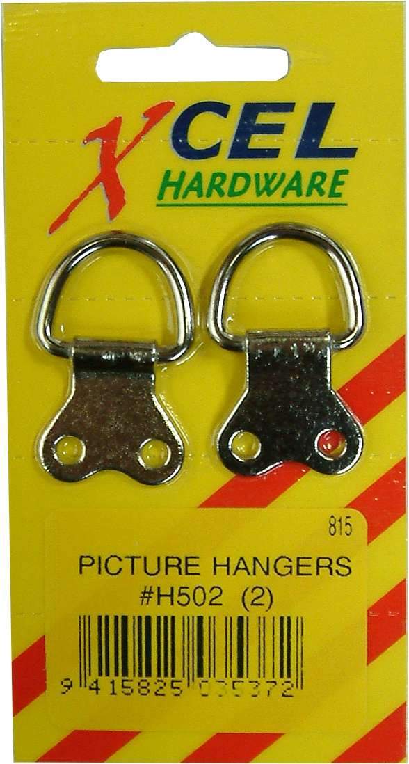 Xcel Picture Hangers #H503 - Large Double Hole 2-pce Carded