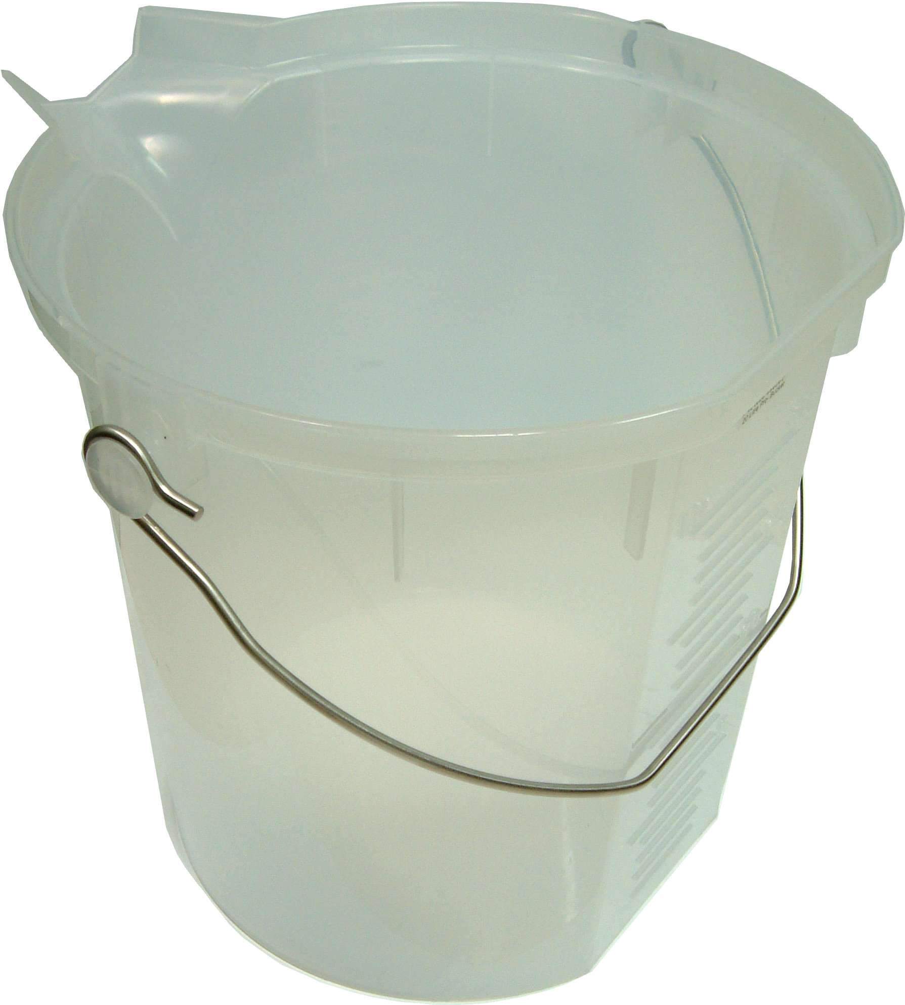 Fjord Plastic Pro-Bucket SS Handle with Graduated Measure 20L