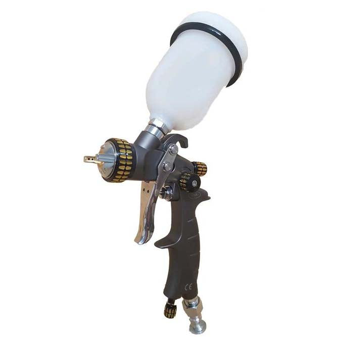 Iwata 2Spray Gravity Gun 1.3mm & 1.8mm With 600Ml Pot