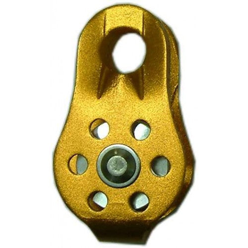 Xcel Pulley Block Aluminium Single for 13mm Rope 30mm