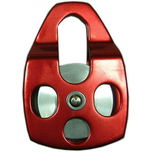 Xcel Pulley Block Aluminium Single for 16mm Rope 60mm