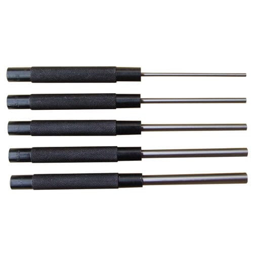 Ozar Pin Punch Set 5pc Long Drive 1/8 in -3/8 in