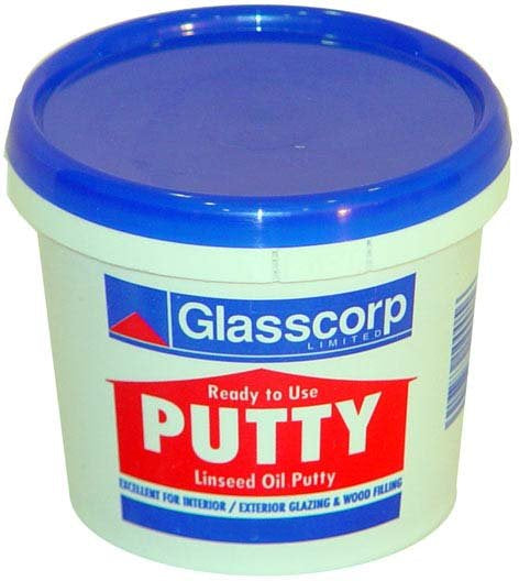 Glasscorp Putty - Linseed Oil Based for interior/Exterior 500gm