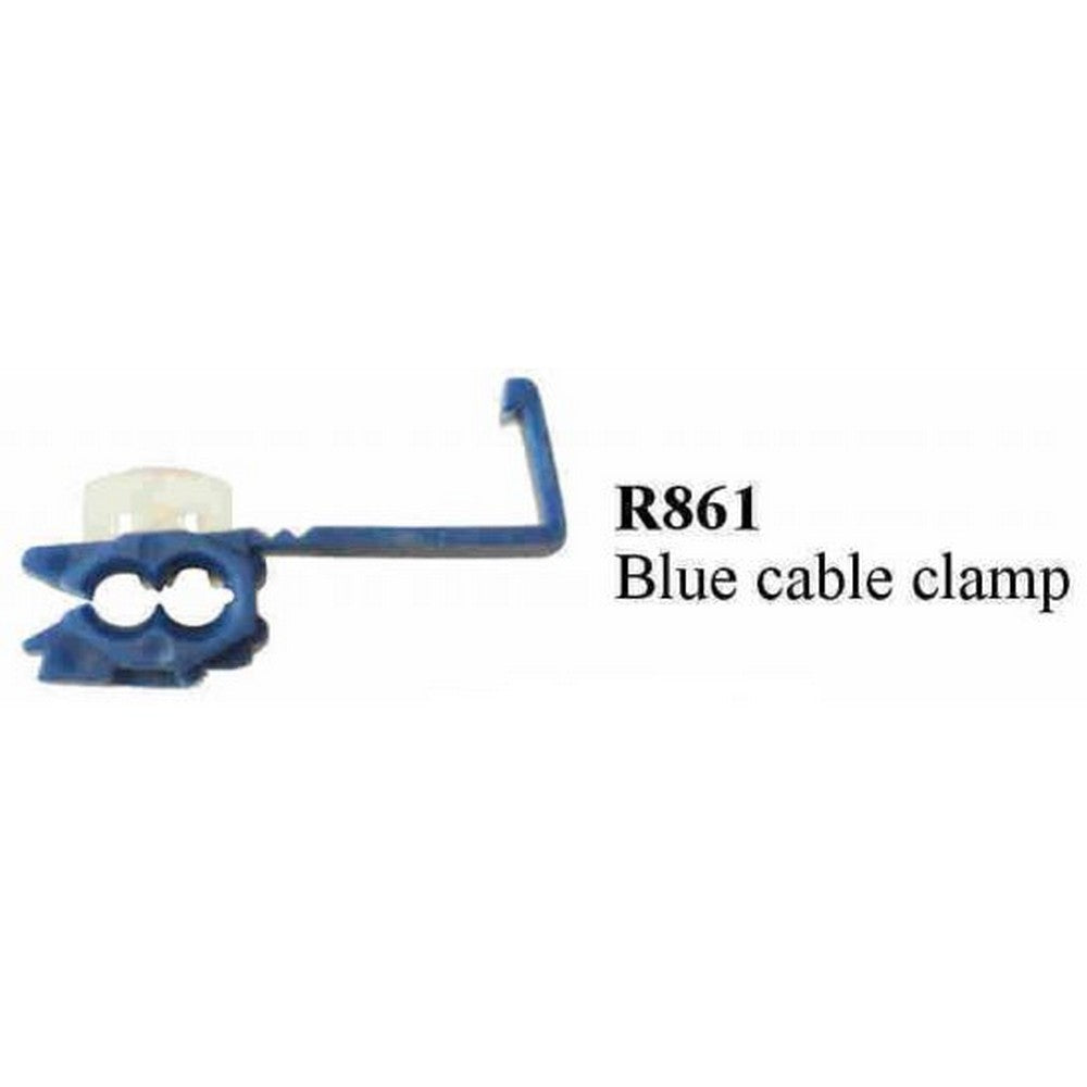 S.L.Cable Clamp Blue Terminal 200Pack