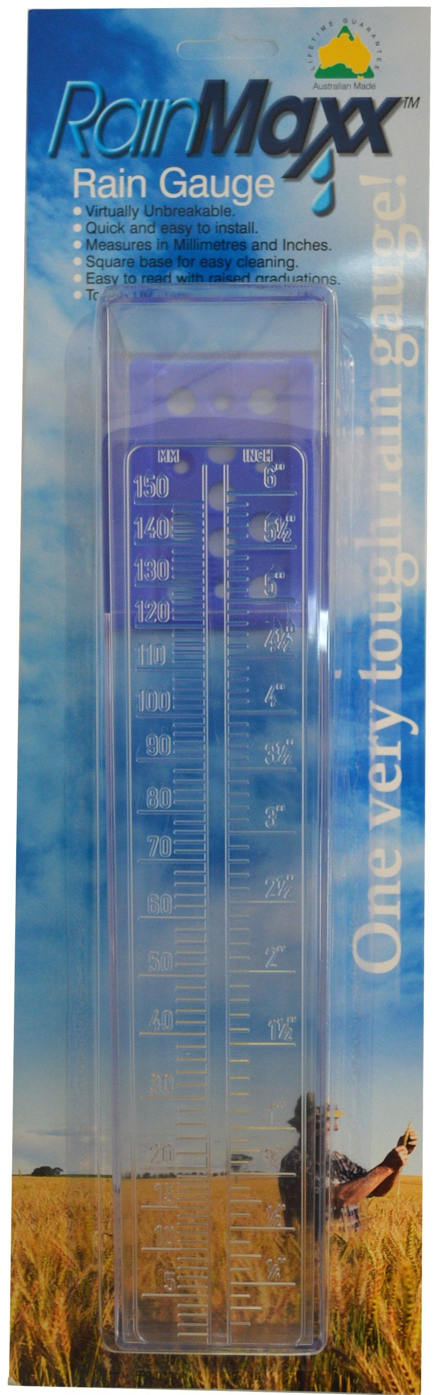 Fjord Rain Gauge - Plastic Standard #FRG150