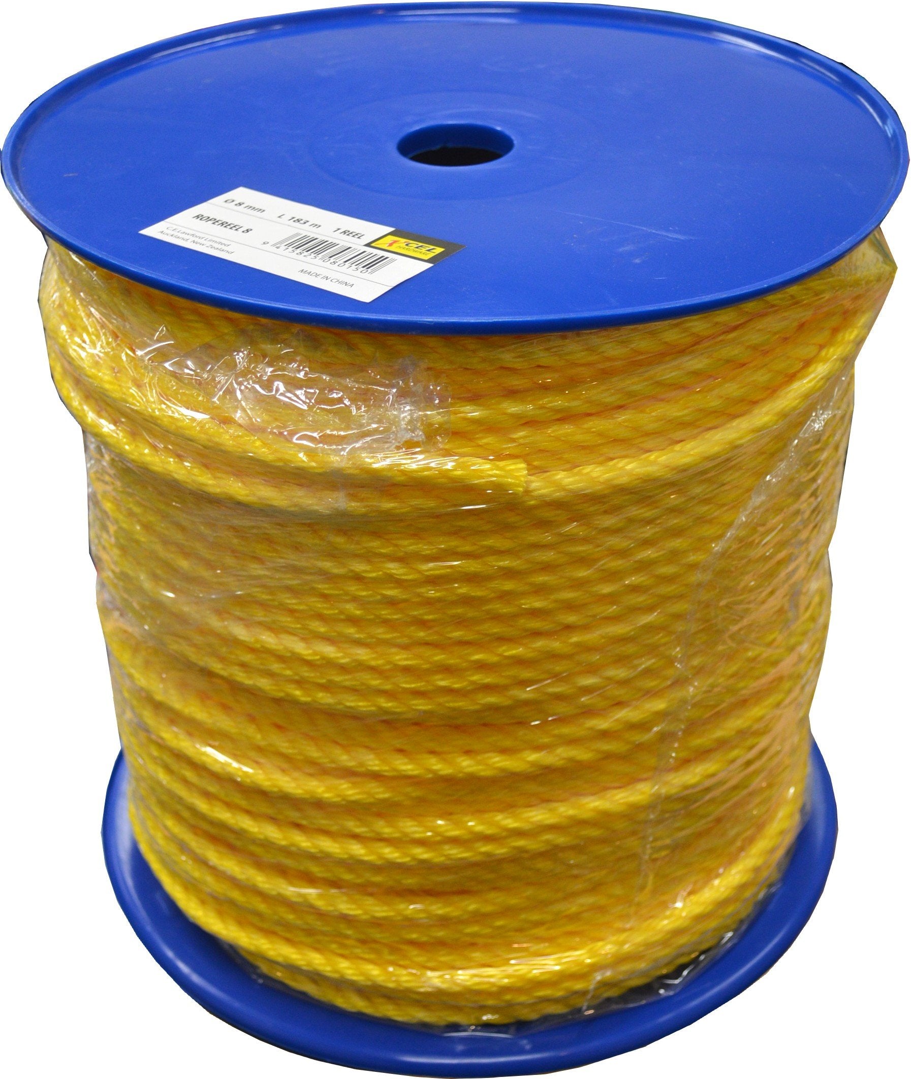 Xcel Rope - Yellow Polypropylene 183m Reel 10mm