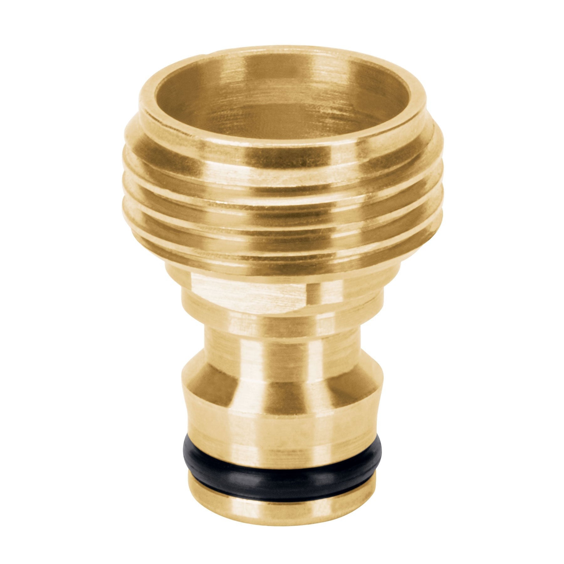 Truper Hose Male Adaptor - Brass Carded 101597