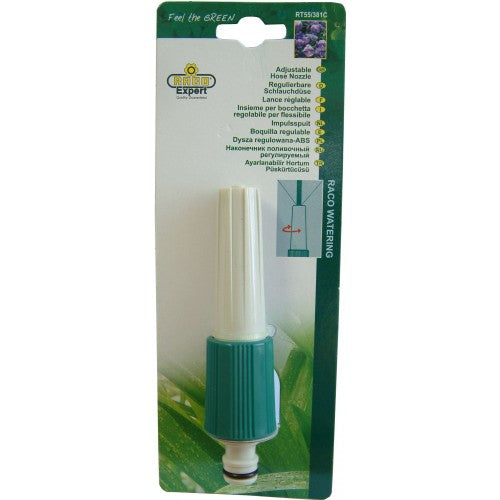 Raco Hose Nozzle Adjustable - Plastic Carded #RT55/381C