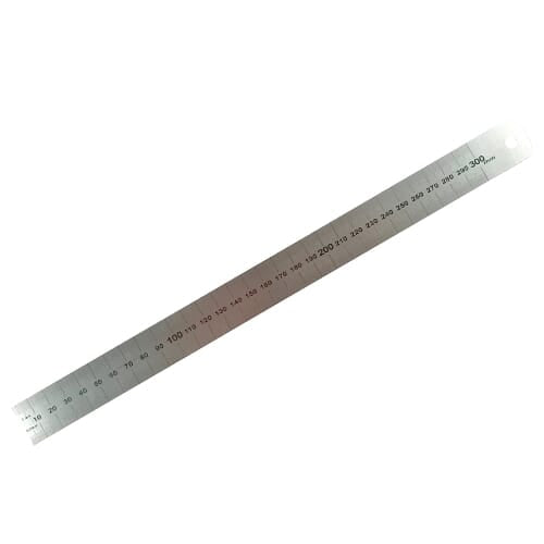 Worldwide 1850 Stainless Steel Rule 300mm / 12 in